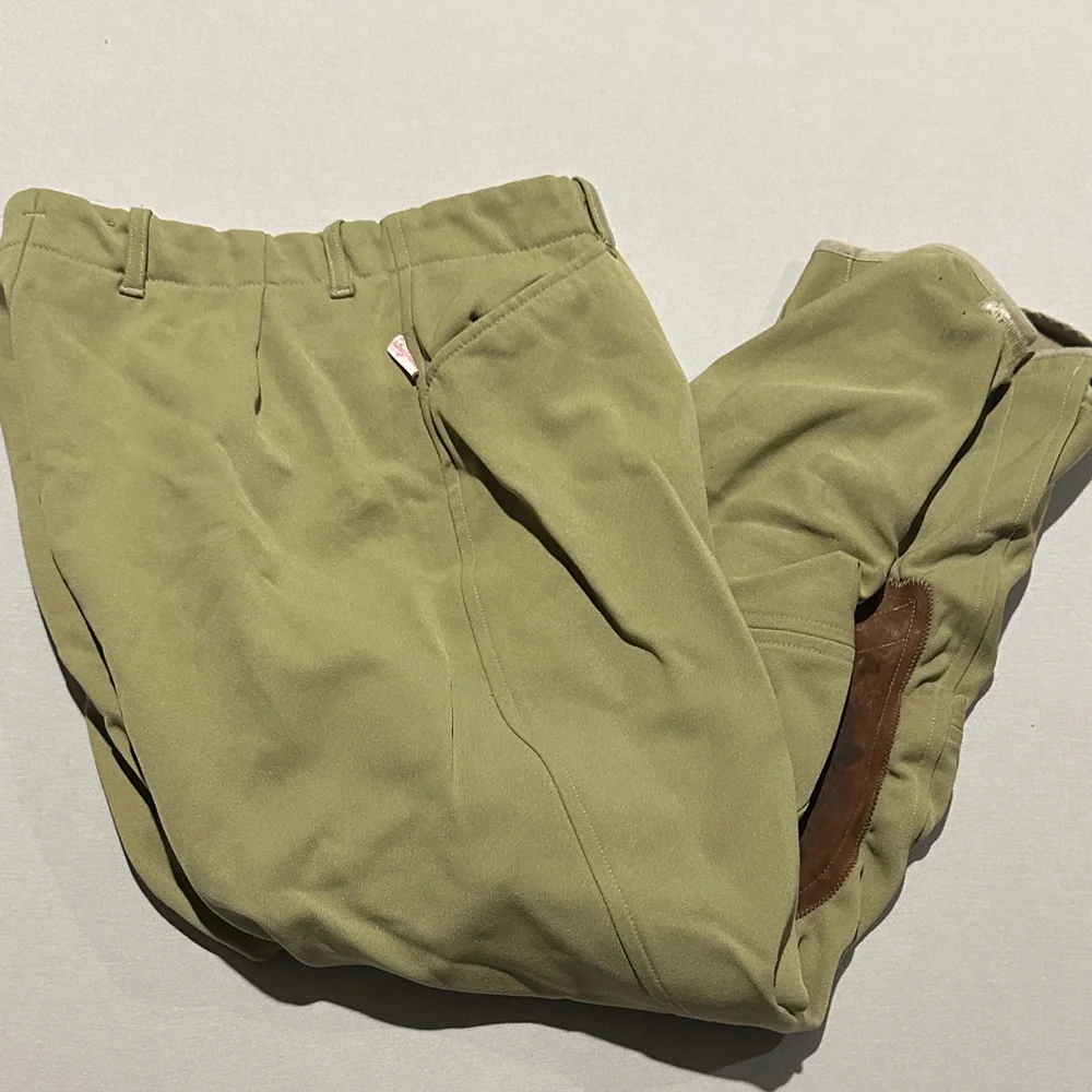 The Tailored Sportsman Khaki Breeches - Picture 1 of 8